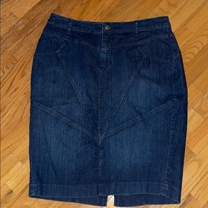 Lane Bryant denim skirt 14